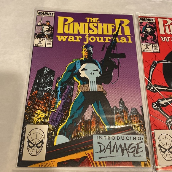 The Punisher War Journal #8-#14- 1989- Marvel Comics - Picture 2 of 8